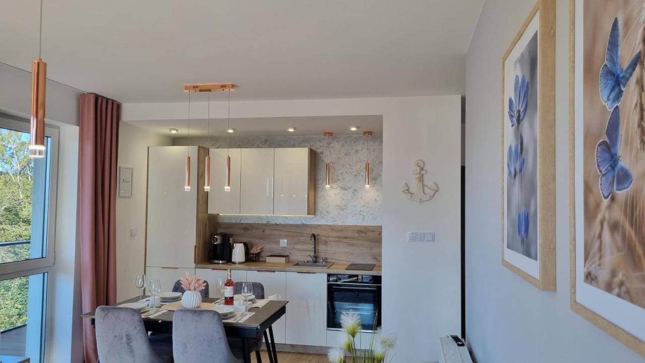 شقة Apartament Perla Zachodu View & Spa Sagaris Dziwnów المظهر الخارجي الصورة