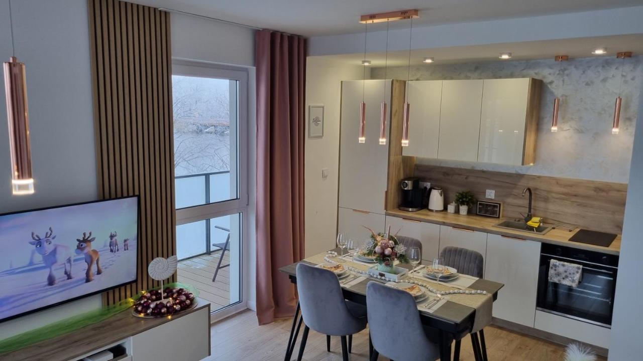 شقة Apartament Perla Zachodu View & Spa Sagaris Dziwnów المظهر الخارجي الصورة