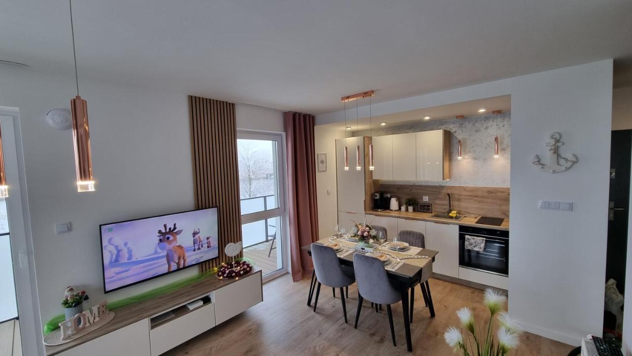 شقة Apartament Perla Zachodu View & Spa Sagaris Dziwnów المظهر الخارجي الصورة