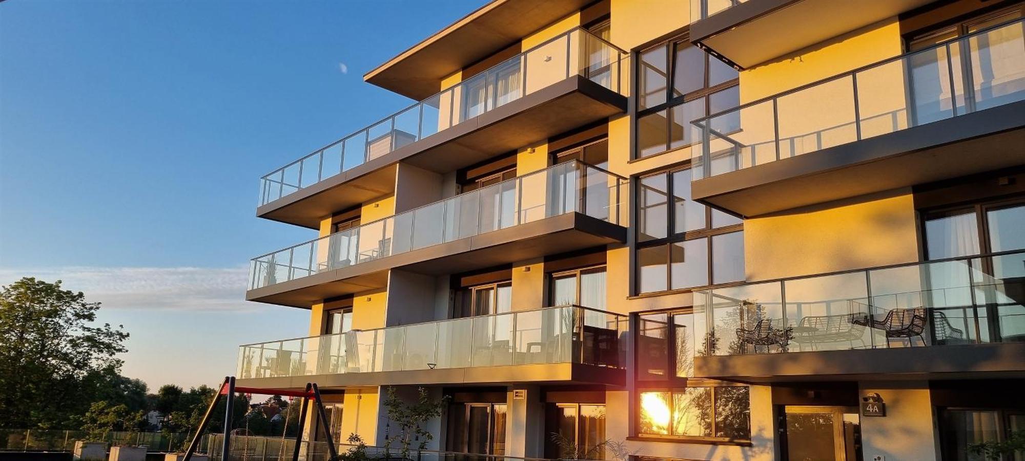 شقة Apartament Perla Zachodu View & Spa Sagaris Dziwnów المظهر الخارجي الصورة